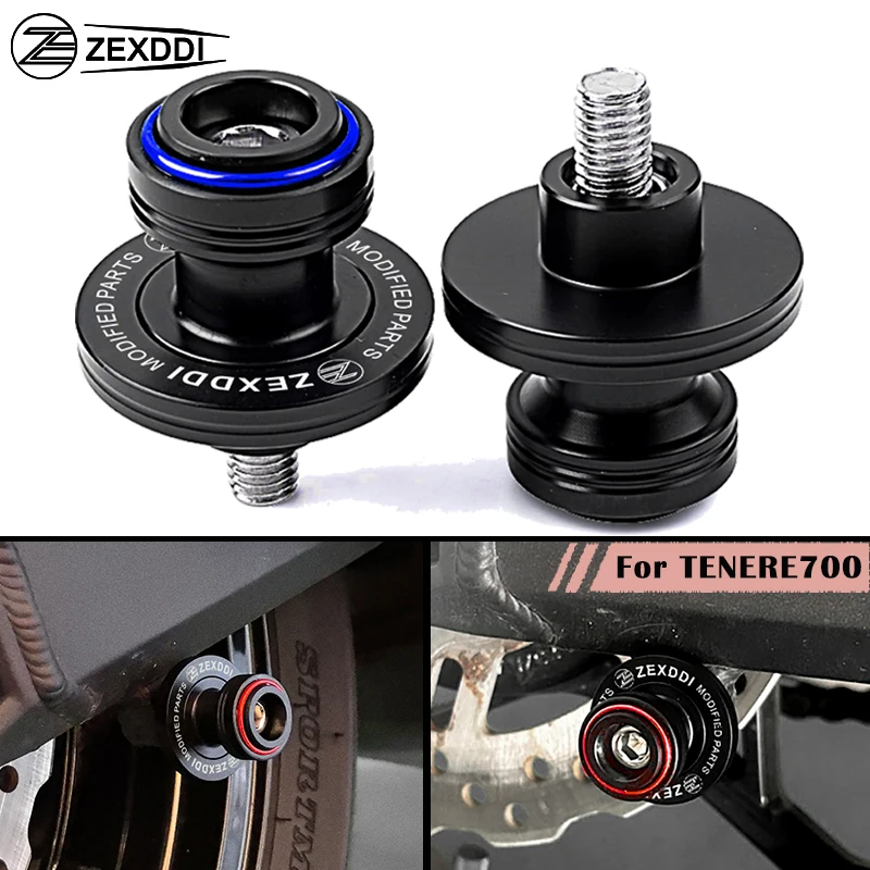 For YAMAHA Tenere700 Tenere 700 T700 XTZ690 2019-2022 2023 Motorcycle Accessories M6 Swingarm Spools Slider Paddock Stand Bobbin