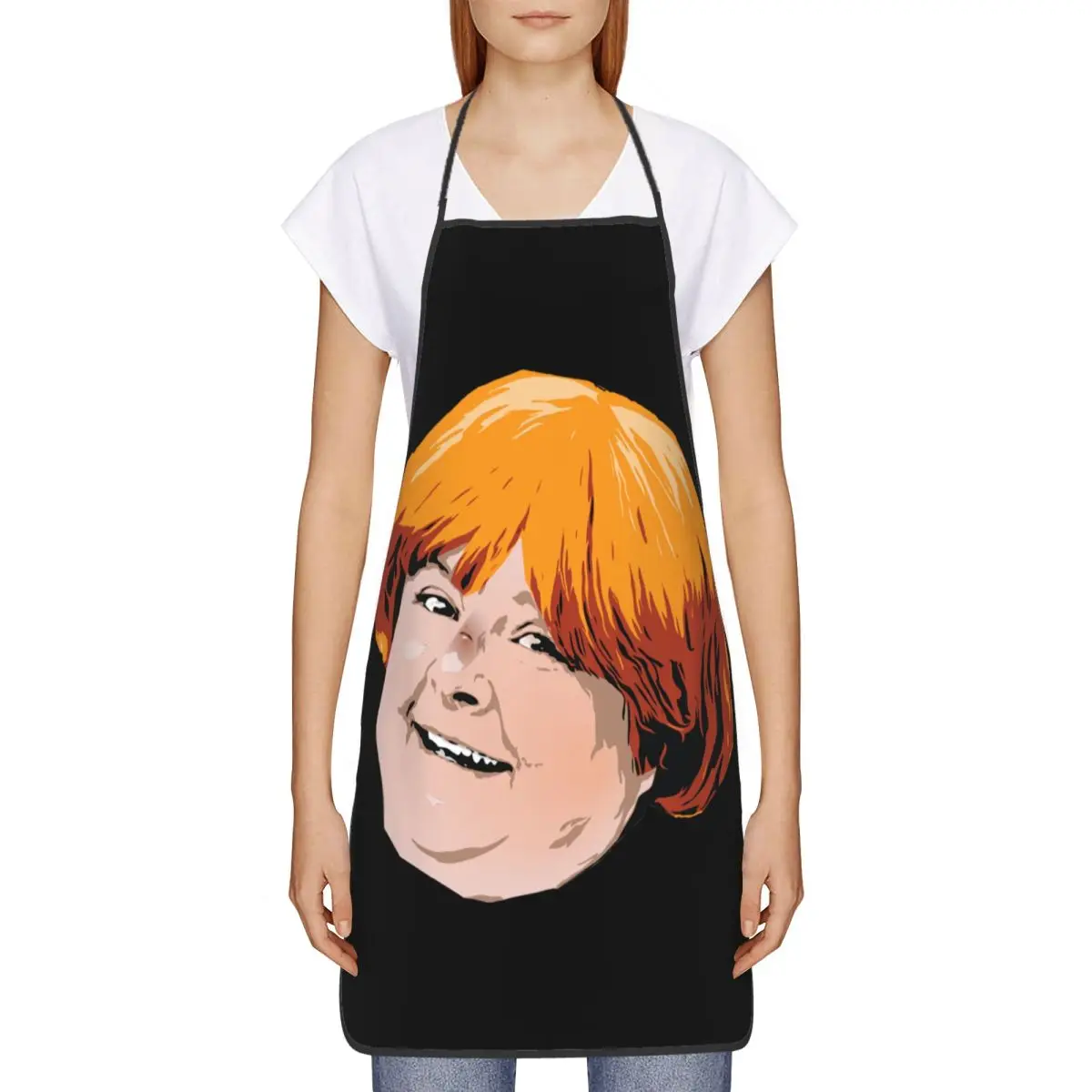Australian Sitcom Kath & Kim Apron for Women Men Unisex Bib Cooking Kitchen Tablier Cuisine Chef Painting