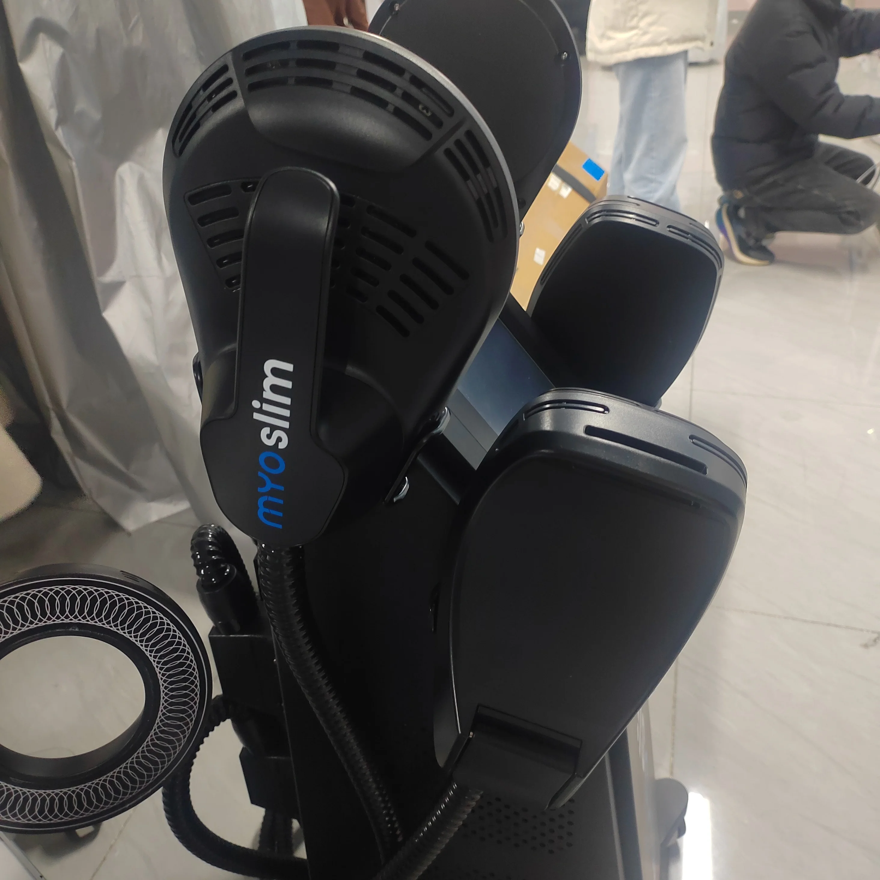 

Portable EMS Body Sculpt RF Machine New Upgrade Nova 6500W 200HZ EMSone NEO Muscle Build Body Slimming Fat Removal Device