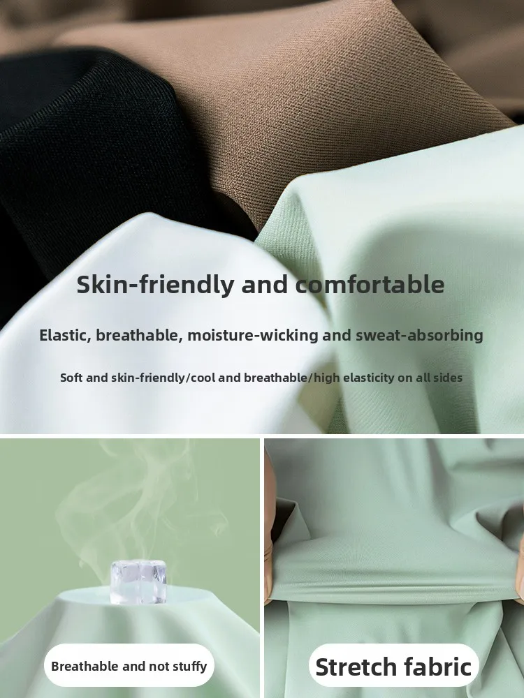 Damski zestaw sportowy: plisowana spódnica, szybkoschnąca odzież letnia do biegania i jogi, nylonowa koszulka z wysokim stanem.