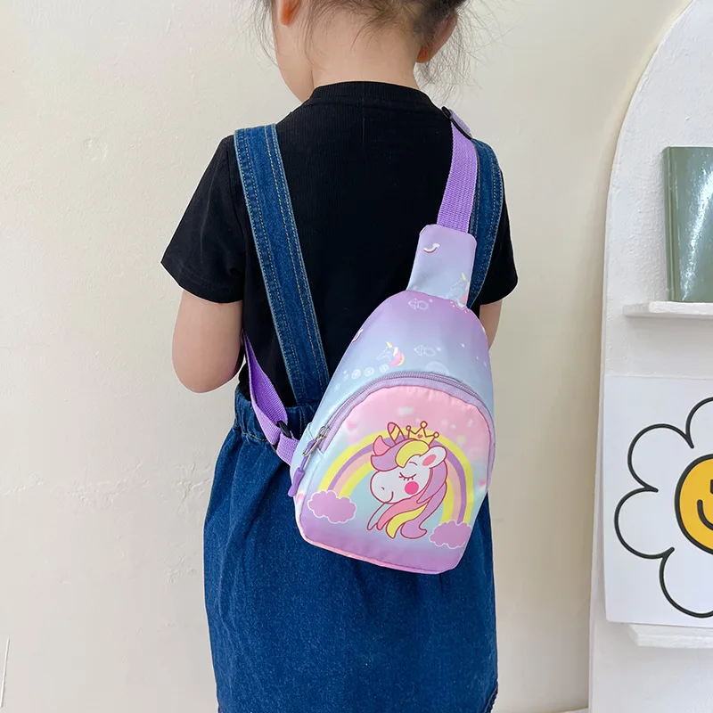 New Children'S Bag Cartoon Dog Team Spider Dinosaur Boy'S Shoulder Bag Traveling Change Crossbody Bag Children'S Chest Bag image 3