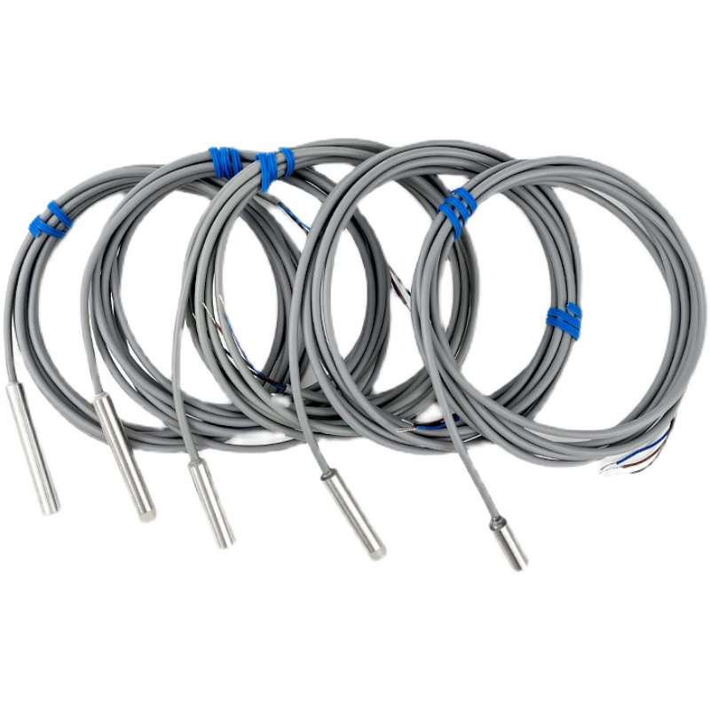 PARMA sensor Φ6.5 proximity switch sensor Circular three-wire DC24V12v metal induction switch PNP/NPN, NO/NC