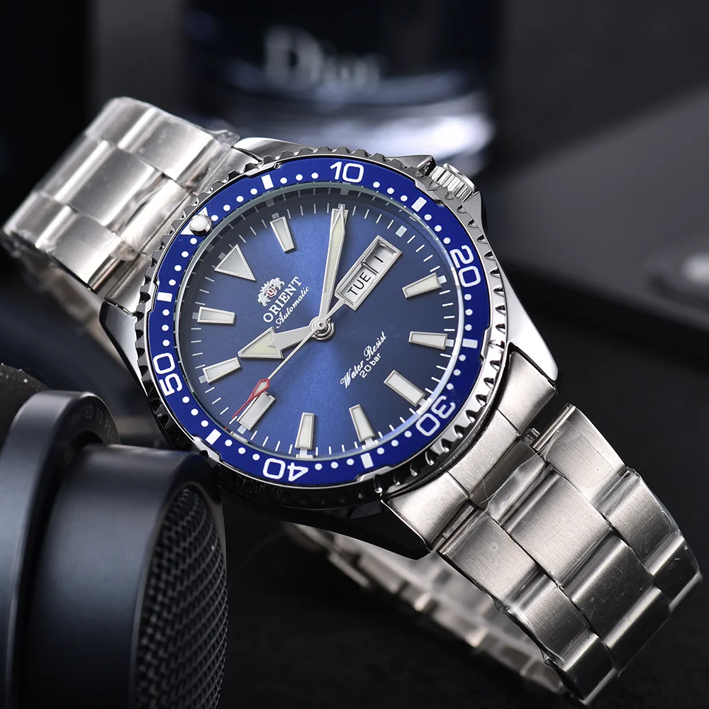 Luxury AAA Top Quality AAA Orient Original Brand Watches For Mens Orient Automatic Mechanical Wristwatch Luxury AAA Male Clockss