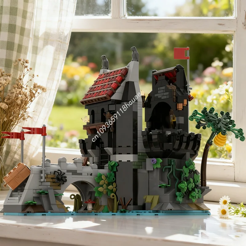 

1162pcs MOC Wolfpack Tower Remake Castleed Model Building Toy Blocks Architecture Creative Education Brick Christmas Gifts Kids