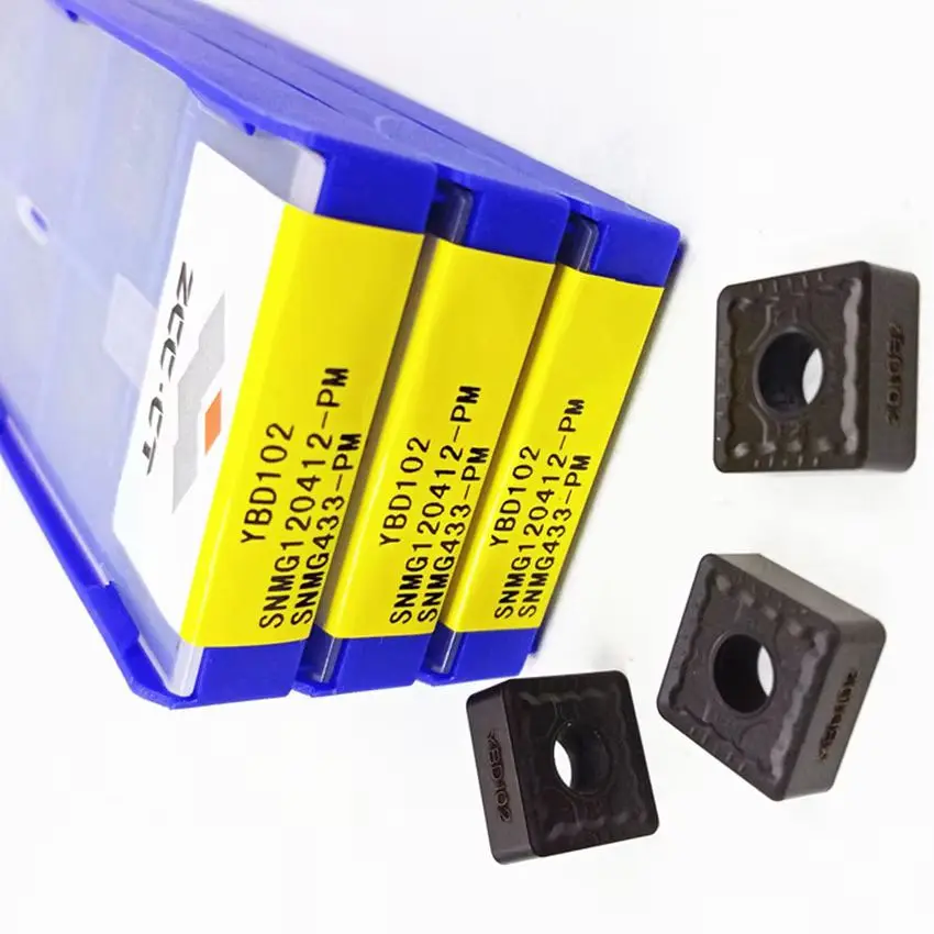 

SNMG120408-PM YBD102/SNMG120412-PM YBD102 SNMG432 SNMG433 ZCC.CT CNC carbide inserts For cast iron 10pcs/box