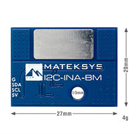 MATEK Mateksys I2C-INA-BM ULTRA-PRECISE I2C POWER MONITOR for RC FPV Drone