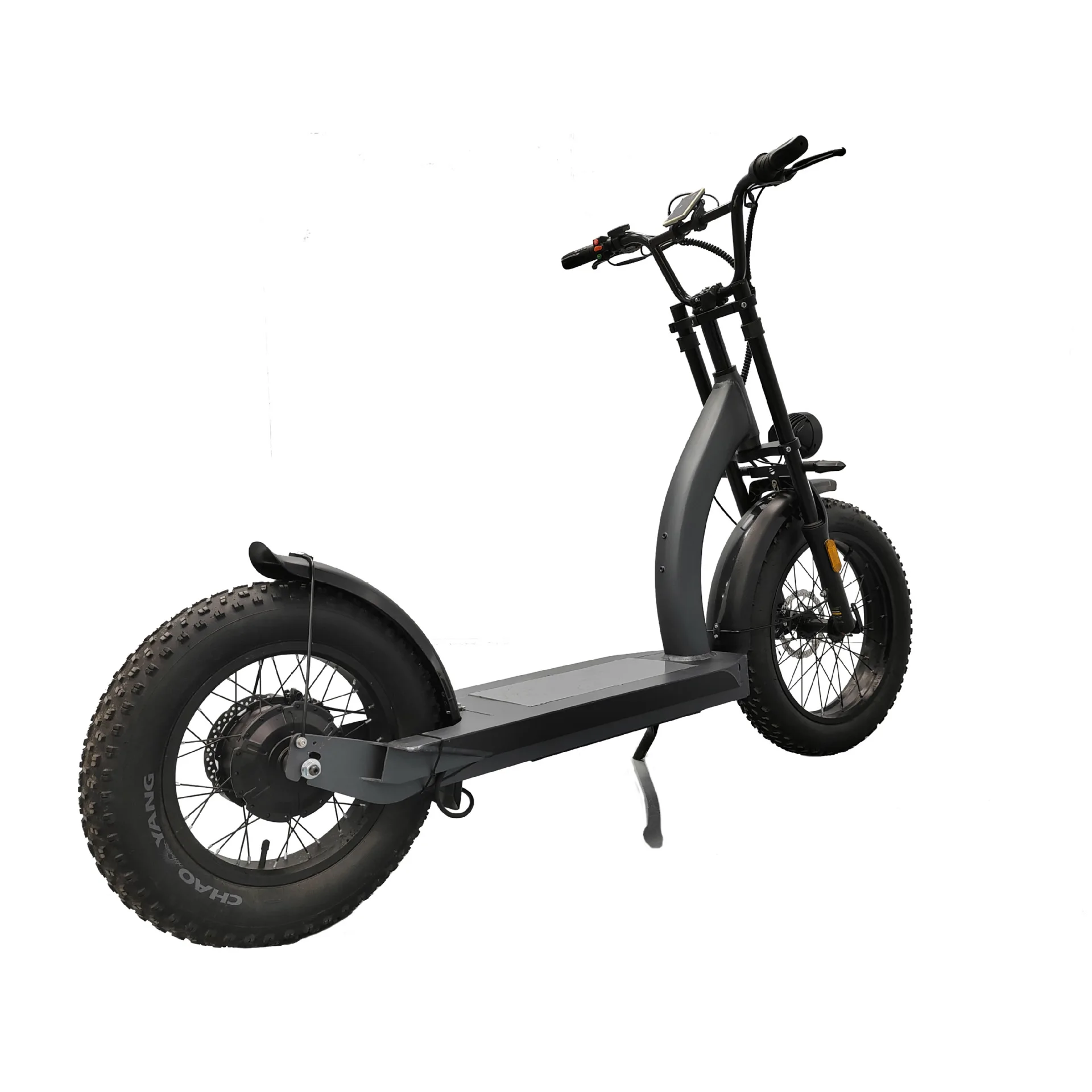 Scooter de neve de 16 polegadas com motor 750w Scooter off-road de tração dupla