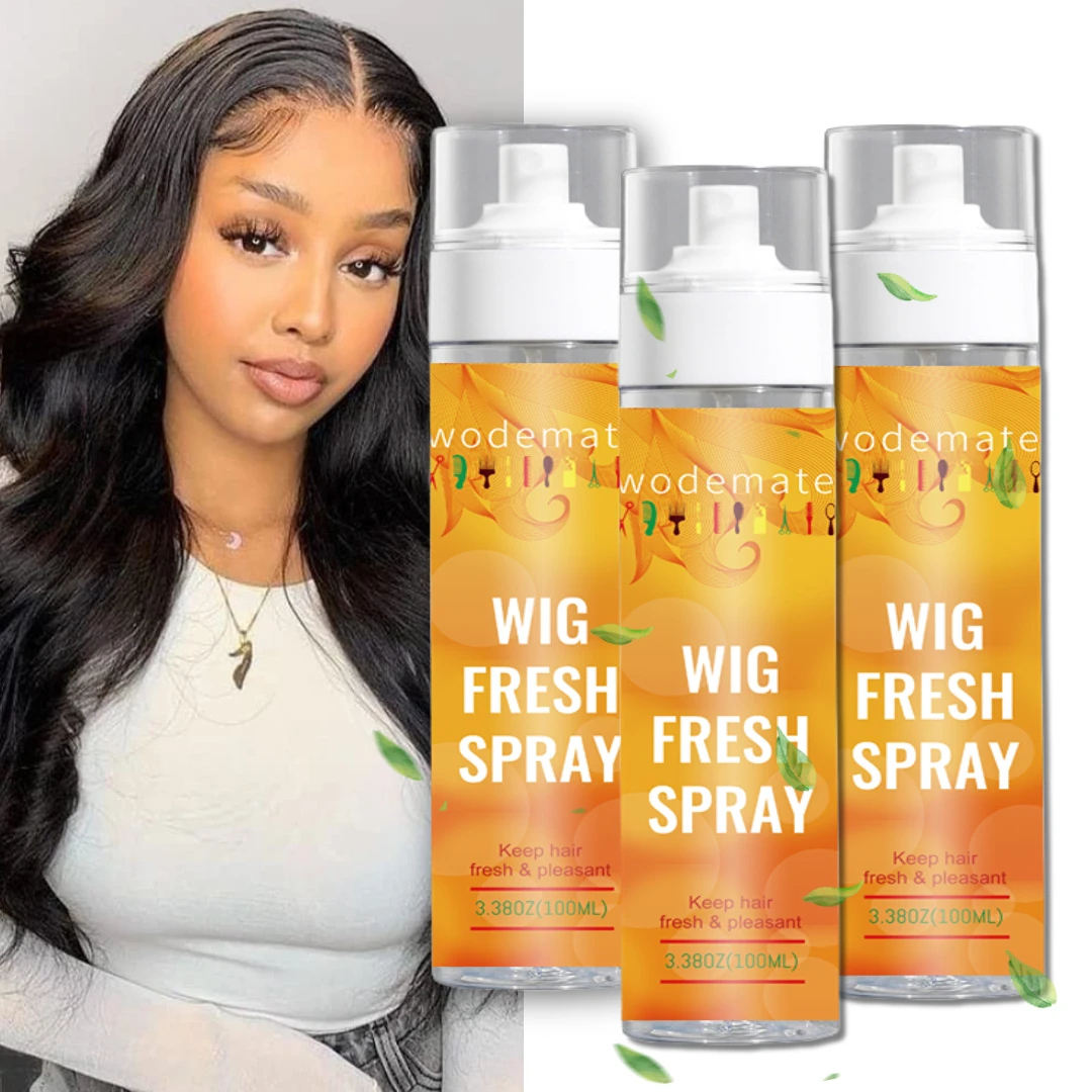 Wig Fresh Cap Deodorant Quick Drying Wig Fresh Spray For Wig Caps Frontal Hairpiece Lace Cleaner Spray For Styling Wholesale