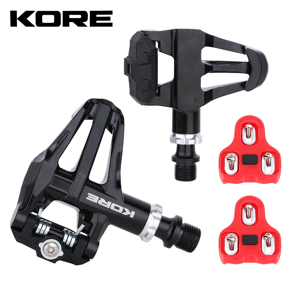 Kore SPD-SL Road Bike Pedals Self-locking Professional Bike Pedal with Anti-slip Sealed Bearing for Shimano Bicycle Spd Part