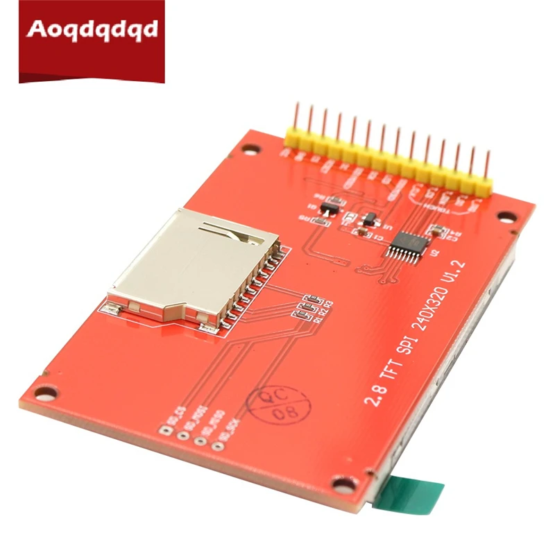 Módulo táctil LCD SPI de 2,8 pulgadas, módulo TFT de 240x320, ILI9341, ocupa al menos 4 IOs