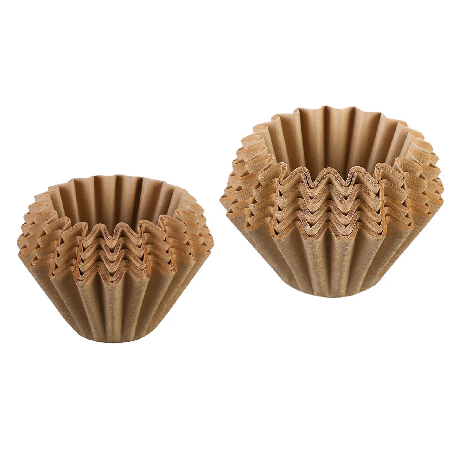 50 шт. фильтры для кофе, одна сервировочная бумага, бумажные фильтры-корзины