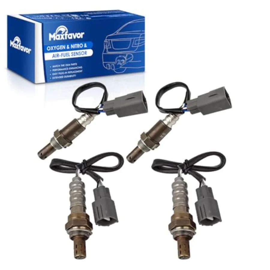 

2Pcs Upstream and 2Pcs Downstream Oxygen O2 Sensor Replacement for 2005 2006 2007 2008 2009 Toyota 4Runner Lexus GX470 4.7L for