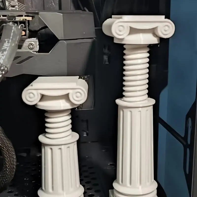 3D Printed Roman Column GPU Support Stand Adjustable: Height Anti-Drop Graphics Card Holder Computer