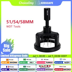 ALIKISSCAFE WDT Tools 51mm 54mm 58mm Espresso Stirrer Needle Distributor Barista Tools Adjustable Depth Coffee Maker Accessories