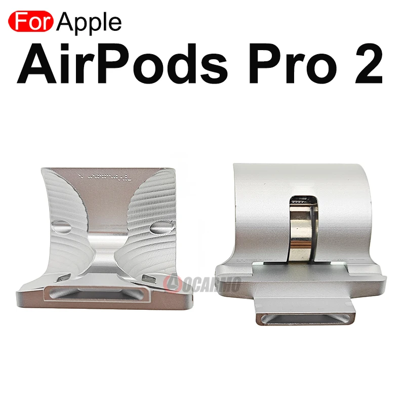 Aocarmo For Apple AirPods 1 2 3 Pro Pro2 Battery Charging Case Box Compartment Metal Hinge Rotating Shaft Replacement Part