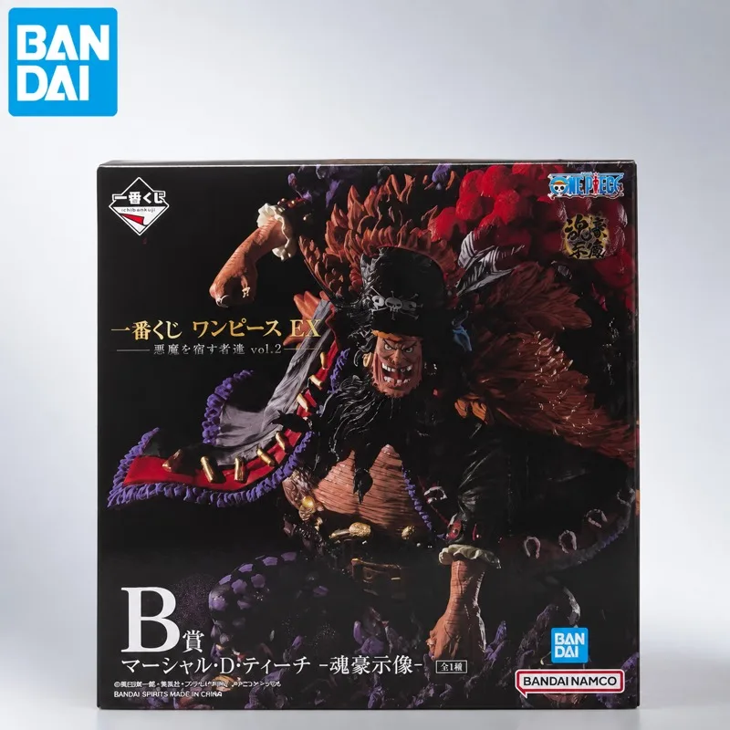 In Stock Bandai Original Bandai Spirits One Piece Marshall D Teach Action Figure Model Doll Brand New Boxed Anime Characters