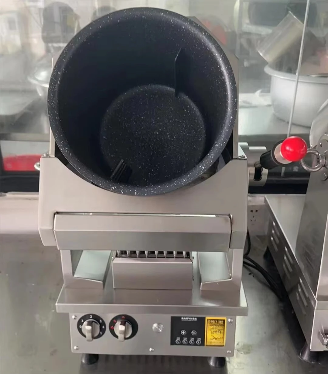 Multifunctional touch control processor, fried rice machine, cooker, hot food processor, intelligent cooking robot