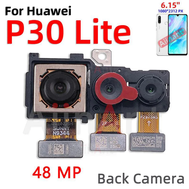 Aiinant Front Camera Rear Main Back Camera Flex Cable For Huawei P30 Lite P30 Pro Spare Parts