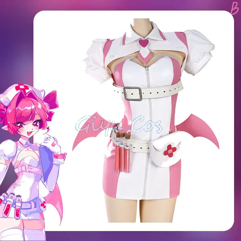 

Костюм для косплея Muse Dash Buro, карнавальный аниме-костюм на Хэллоуин для женщин, игровой костюм