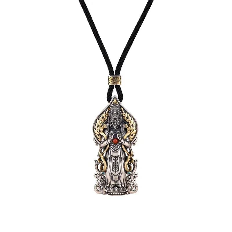 Pendant S925 Silver Sterling Silver Handmade Boutique Silver Jewelry Men's and Women's