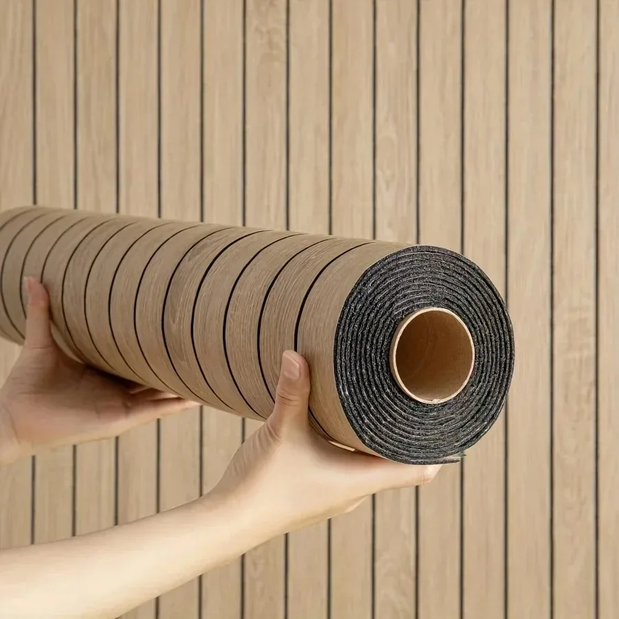 Autocollant mural 3D à décoller et à coller, facile à faire soi-même, adapté au plafond, au salon, panneau mural auto-adhésif en mousse Sxp, 1 rouleau