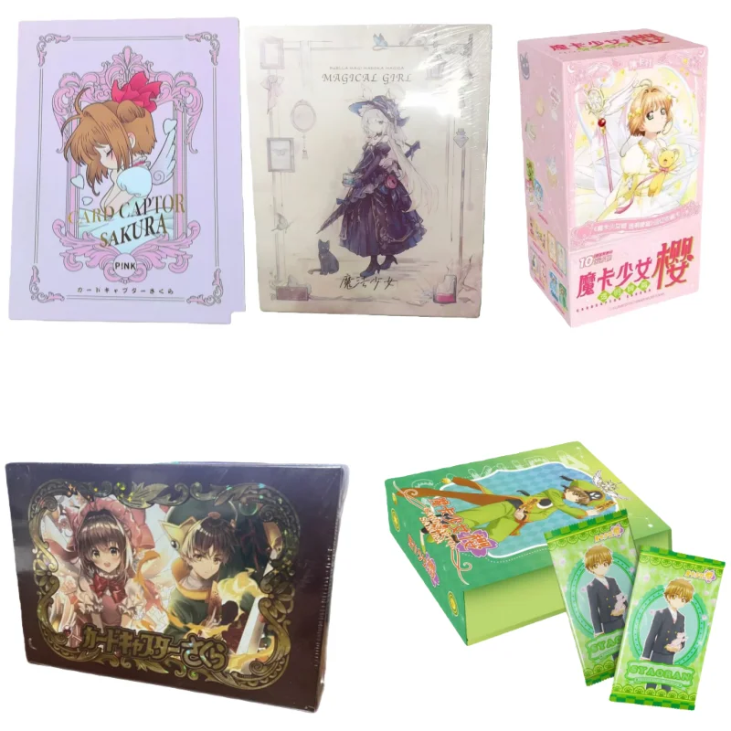 

Натуральные карты богини Волшебная девушка Cardcaptor Сакура Хацунэ Мику аниме карты Mistery Boxes игры игрушки подарки на день рождения для детей