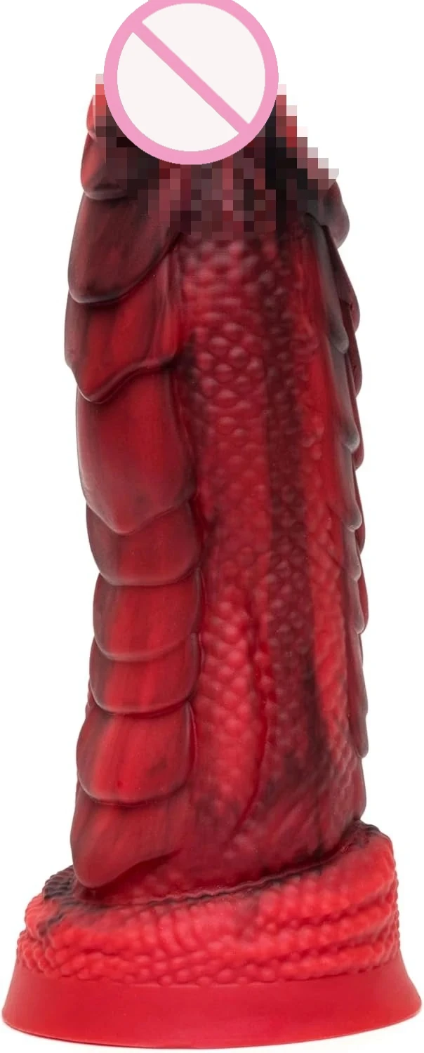 2026 New Upgrade Lovehoney Pleasure Quest Monster Dildo | Thick Fantasy Fire Dragon Dildo With Strong Suction