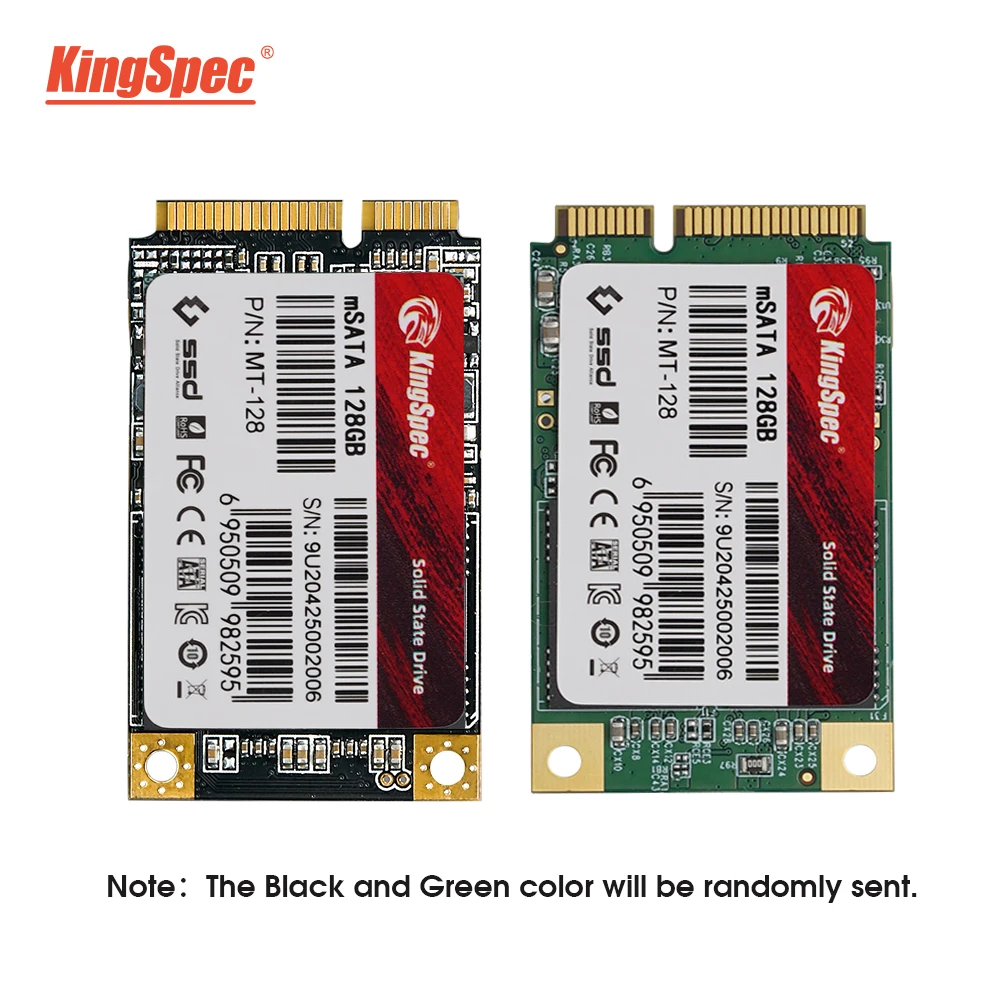 KingSpec mSATA SSD 128GB 256GB 512GBSSD 1TB HDD Mini PCIe Wewnętrzny dysk SSD Mini SATA do notebooka Dell PC