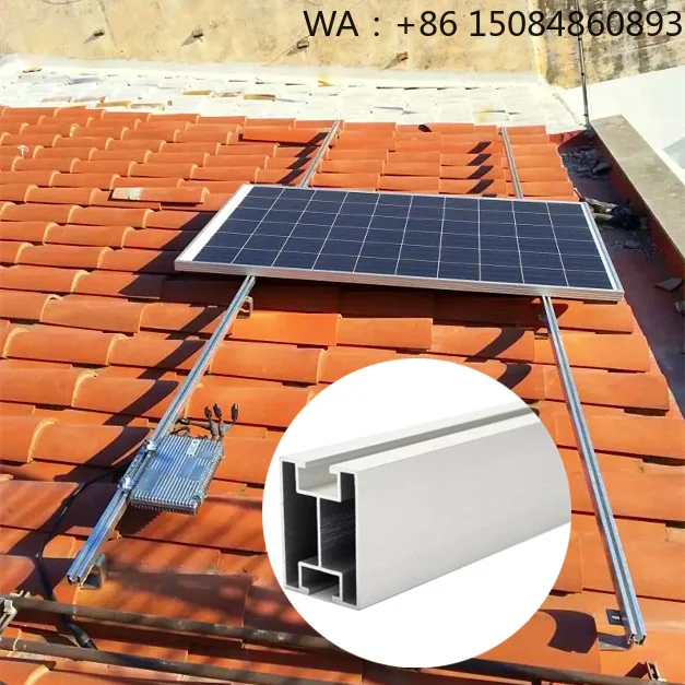OEM Custom Length Solar Panel Aluminum Rail, PV Module Racking Accessories, Personalized Solar Energy Hardware Parts for Special