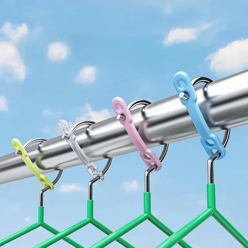 40pcs Must Have Household Hanger Fixer Ideal for Laundry Room Balcony Patio, Household Storage Organizer