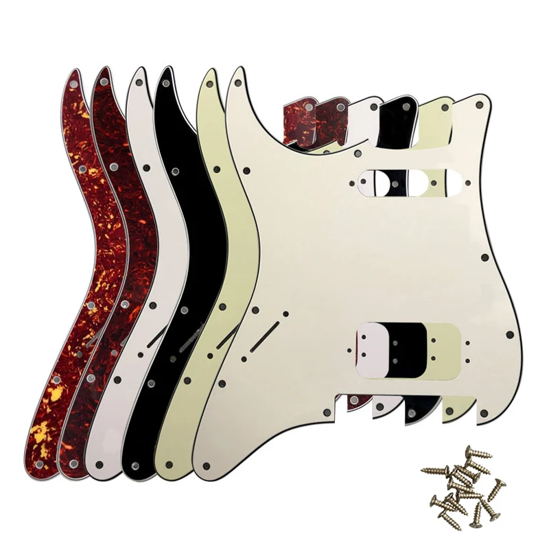 

Xinyue Custom Guitar Pickguard-для США 11 отверстий для винтов Strat с Floyd Rose Tremolo Bridge Deluxe Humbucker HS без регулятора
