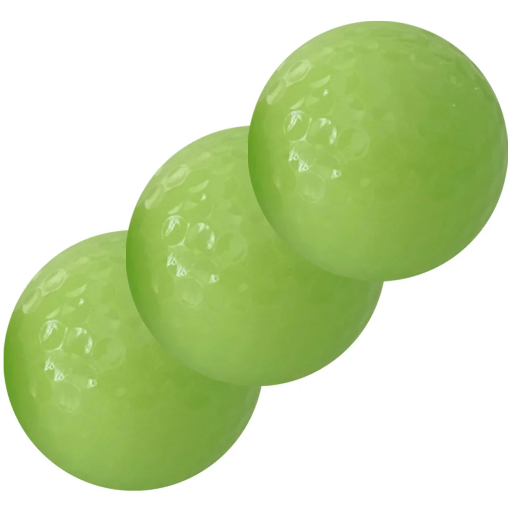 

3 Pcs Glow Balls Flash Light Glowing Plaything Game Dark Fluorescent