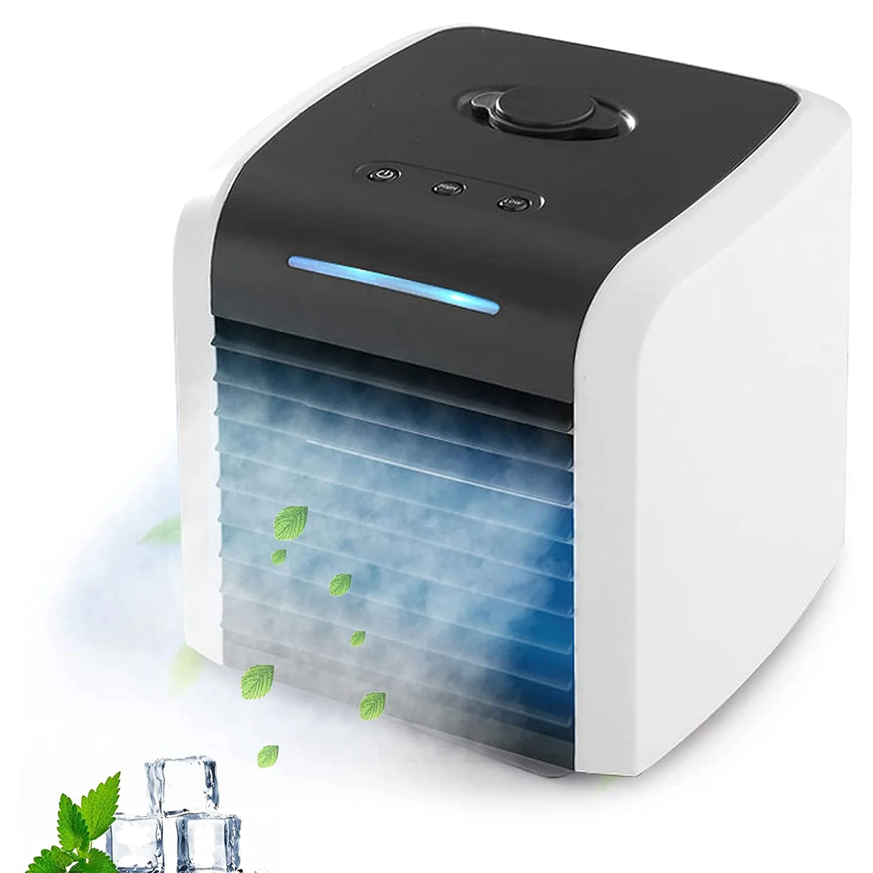 B51CNEW! Portable Air Conditioner,Mini Personal Evaporative Air Cooler Desk Fan