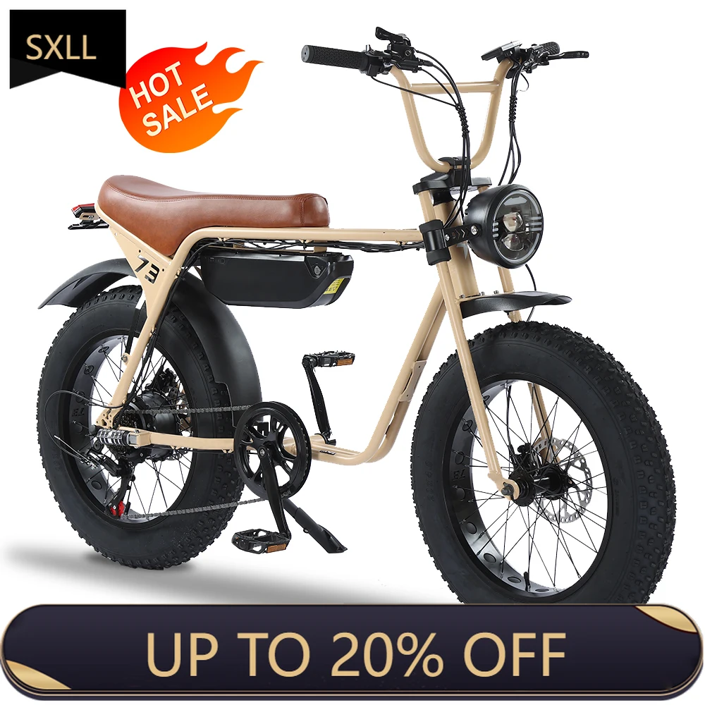 

Fatbike U7 Manufacturer Wholesale Electric Bike Frame 7 Speed Ebike Electric Tricycle Cheap Electric BikeSXLL