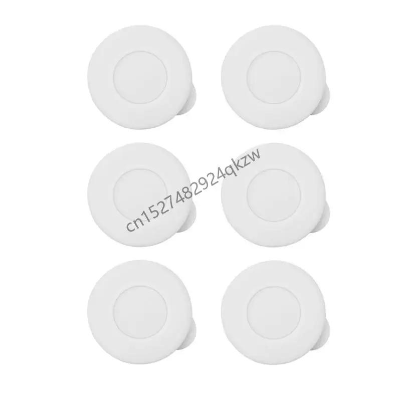 R9CD 6PCS Silicone Sữa Chai Thay thế nắp chai Nắp chai để chống rò rỉ