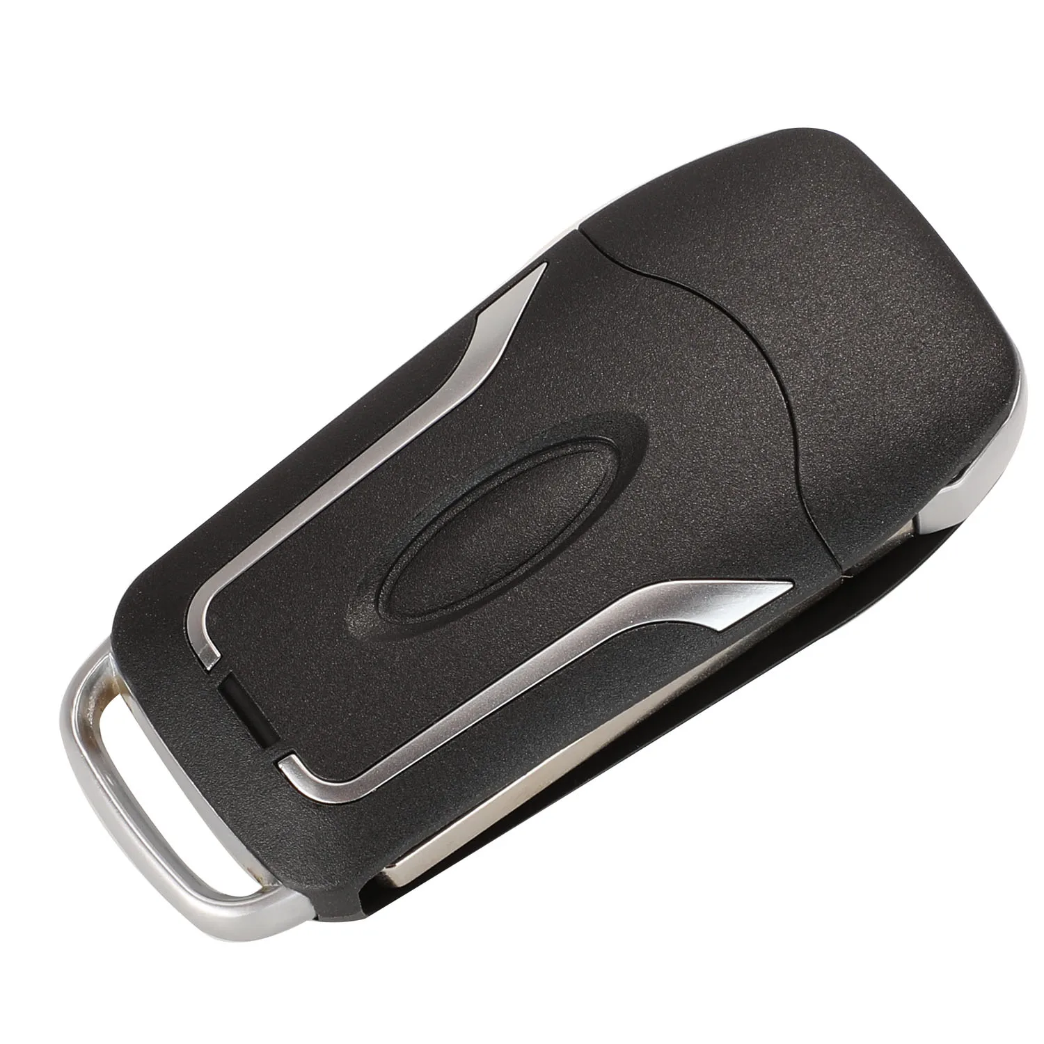 تعديل الوجه التحكم عن بعد قذيفة مفتاح السيارة ، 3 أزرار ، يصلح لفورد التركيز 2 ، 3 ، مونديو ، فييستا ، إعادة وضع شفرة غير مقطوعة