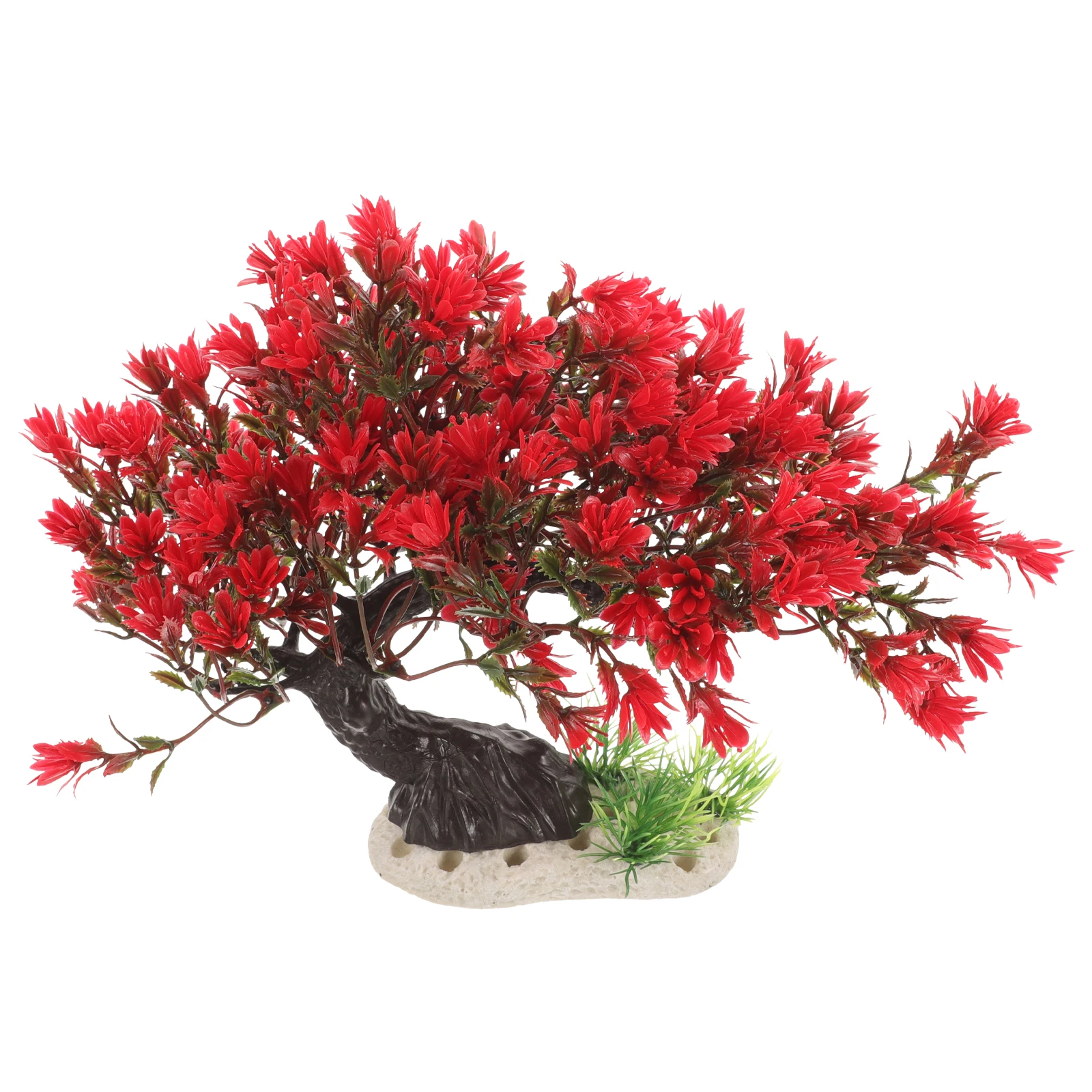 

Simulated Tree Plastic Aquarium Plants Decor Landscape Large Tall Fish Accessories For Fish Tank Tank Decorations