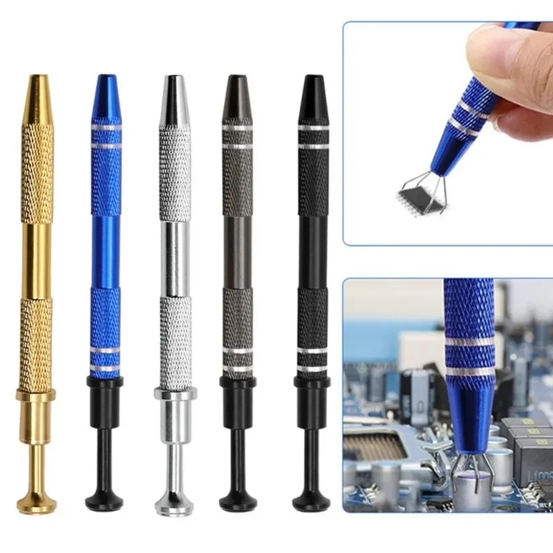 1Pc Four Claws Jewelry Bead Holder Grab Ball Catcher Diamond Gems Prong Holder Tweezer Tool For Metal Alloy Body Piercing Tools
