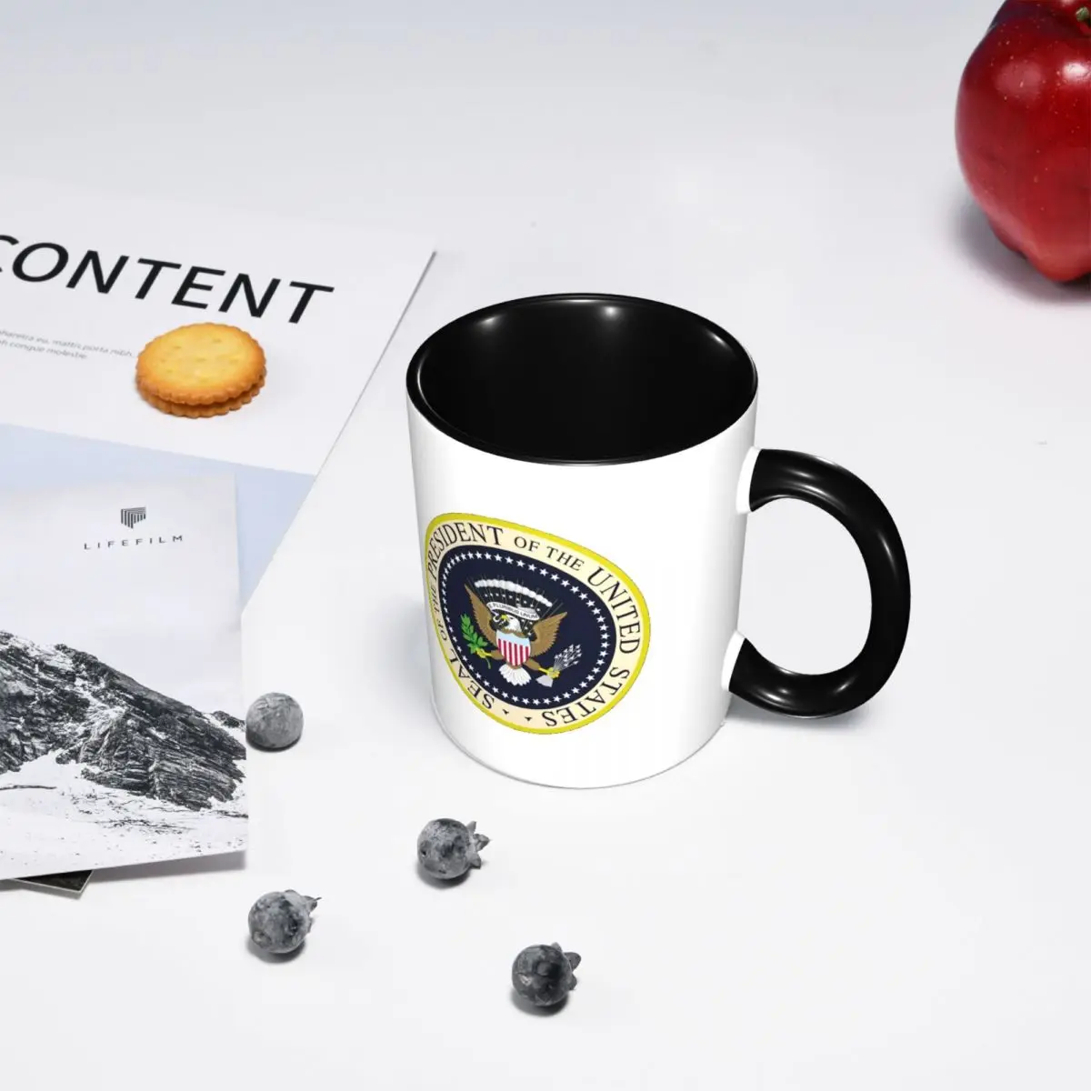 Seal Of The President Of The United States Mug Funny Ceramic Coffee Cups Tea Mugs Milk Cup Drinkware Gift for Woman Man