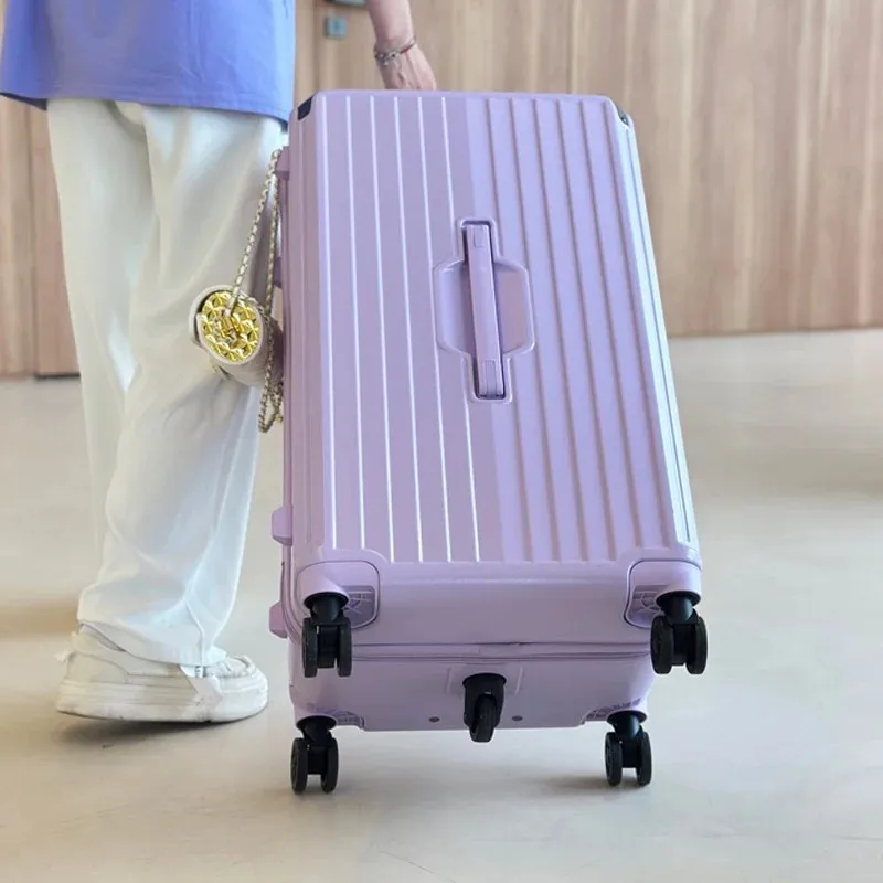 Mini maleta de viaje con Apertura frontal para hombre y mujer, maleta de mano grande de gran capacidad, gran oferta