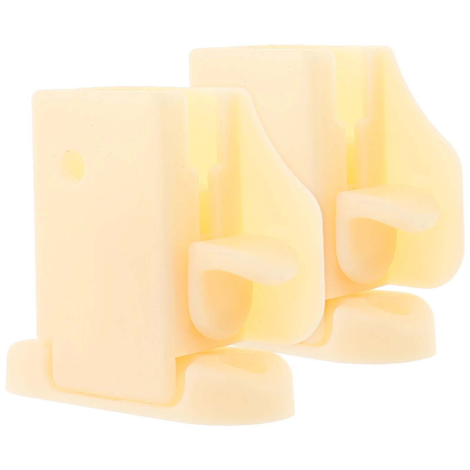 

2 Pcs Automatic Buckle Children's Bed Rail Baby Gate Anchors Latches Parts Replacement Fence Wall Protector