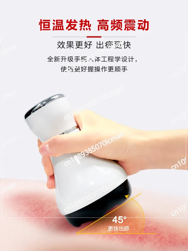 Massage and guasha instrument beauty salon uses moxibustion to massage the abdomen as a tool