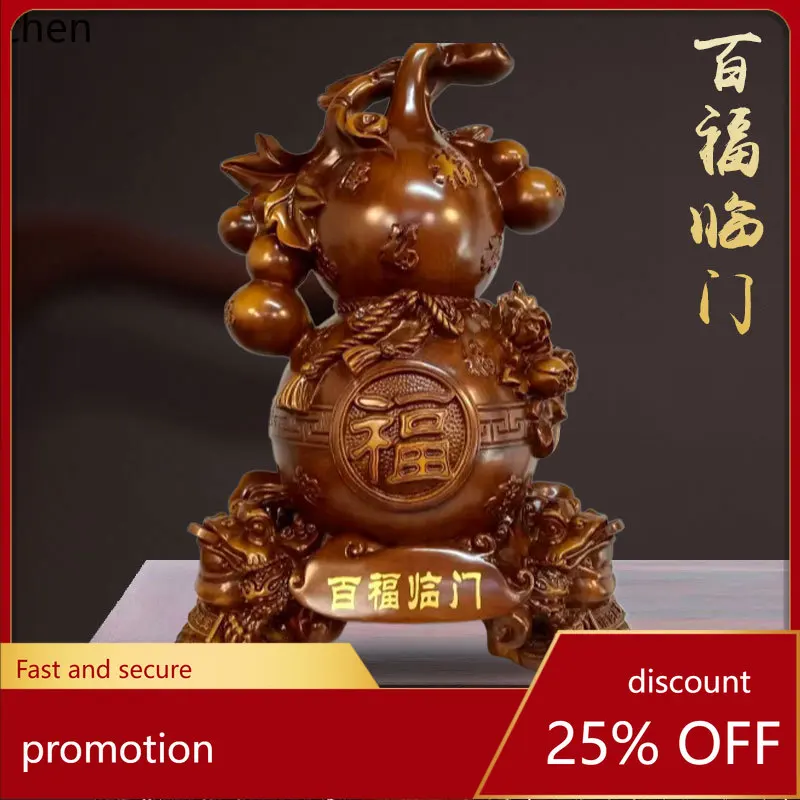 

LXC Hundred Blessings Door Gourd High-end New Home Move Prosperity Gift Opening Decoration Craft