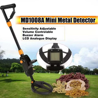 MD1008A Metal Detector Underground Professional Depth 2m Scanner Search Finder Gold Detector Jewelry Treasure Hunter Seeker Tool