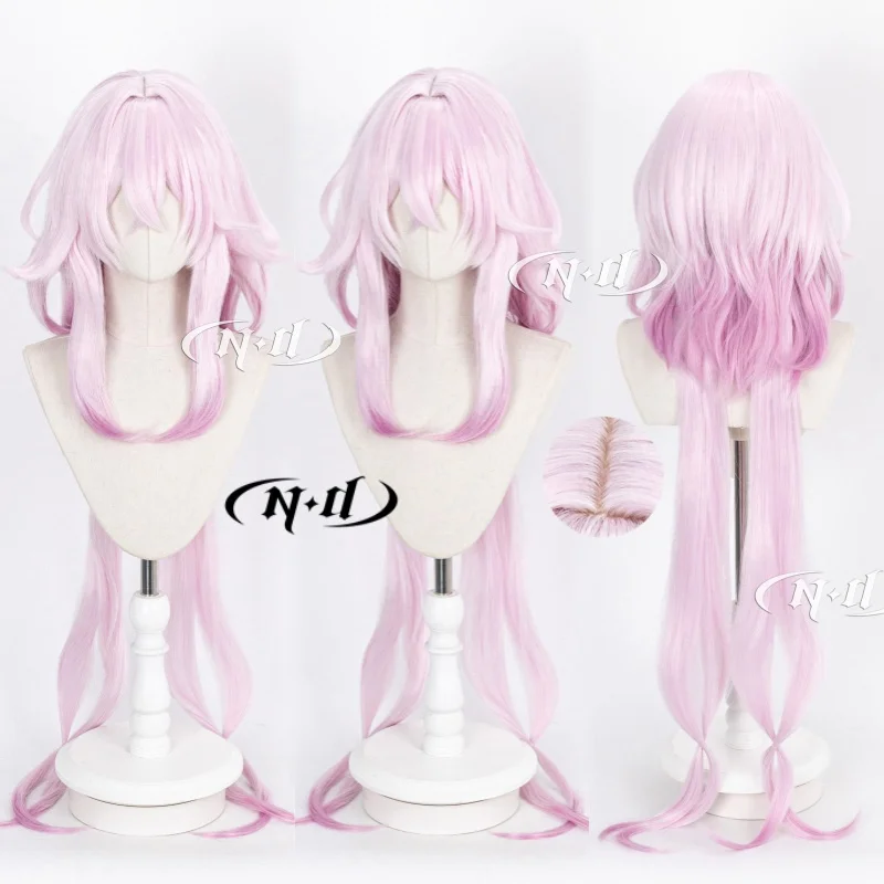 ND Brand Evernight Honkai: Star Rail Cosplay Wigs Hair Hairpiece for Comic-con Cosplayer Halloween Costume Party Theme
