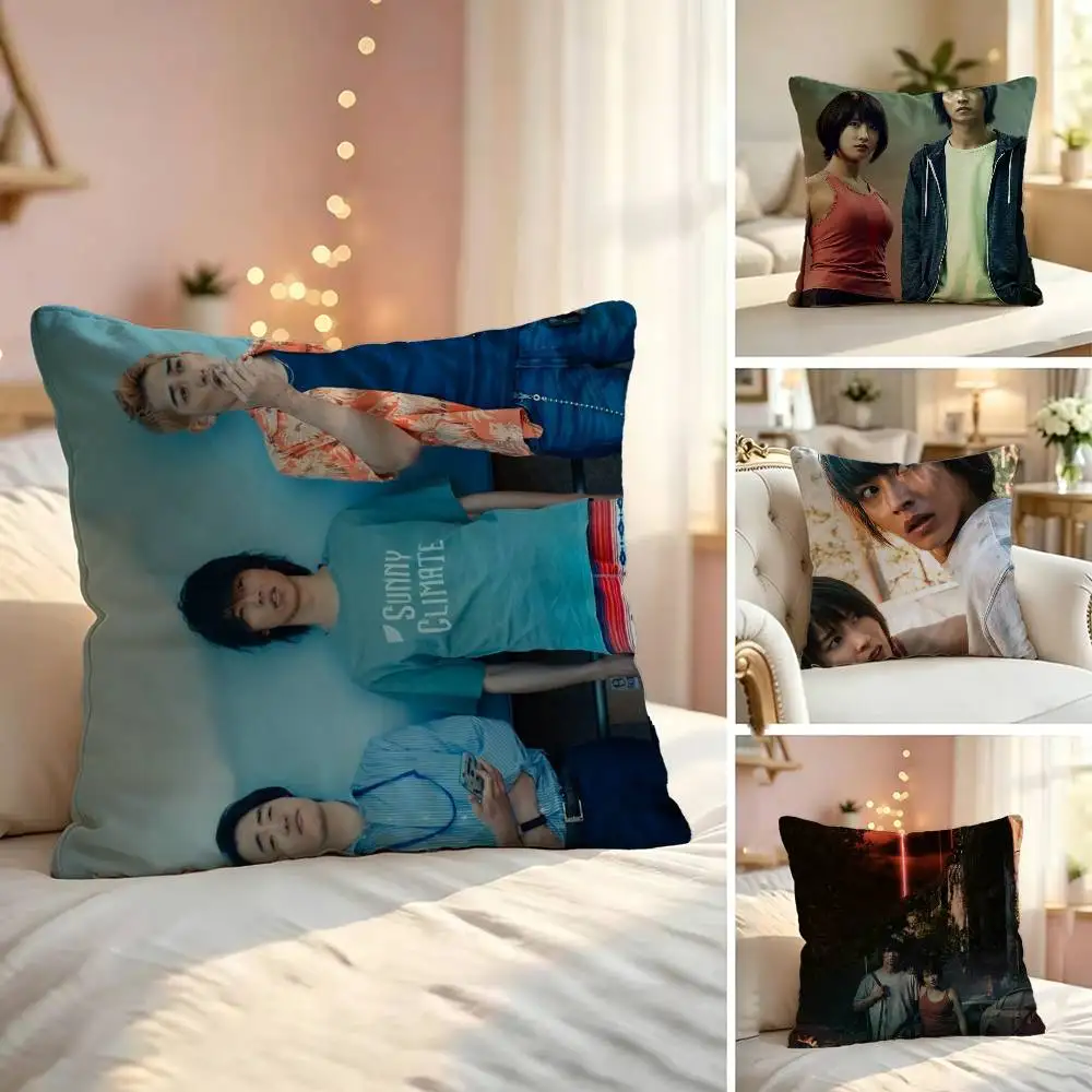 I-Imawa no K-Kuni no Alice Survival Game Square Double-Sided printed Pillow Case Bedroom Bedside Pillow Sofa Cushion Cover