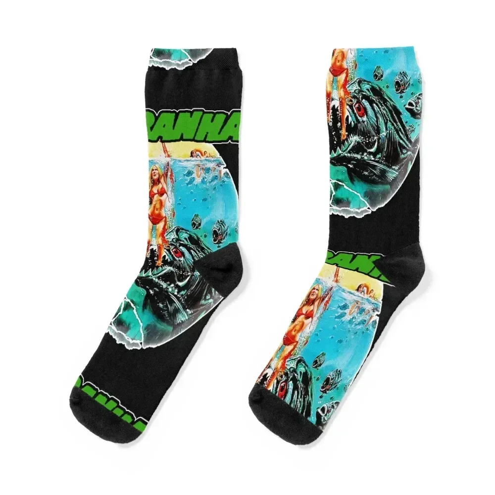 

Piranha Socks aesthetic Lots cool Men Socks Luxury Brand Women's