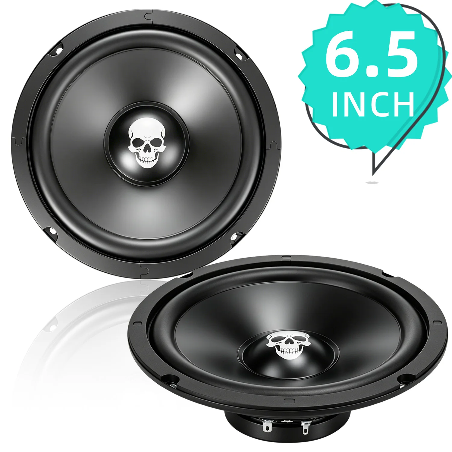 1 Pcs 6.5 Inch Hifi Midrange Woofer Speaker 800W High Power Woofer Strong Bass Deep Bass & Crystal Clear Audio Expansive Stereo