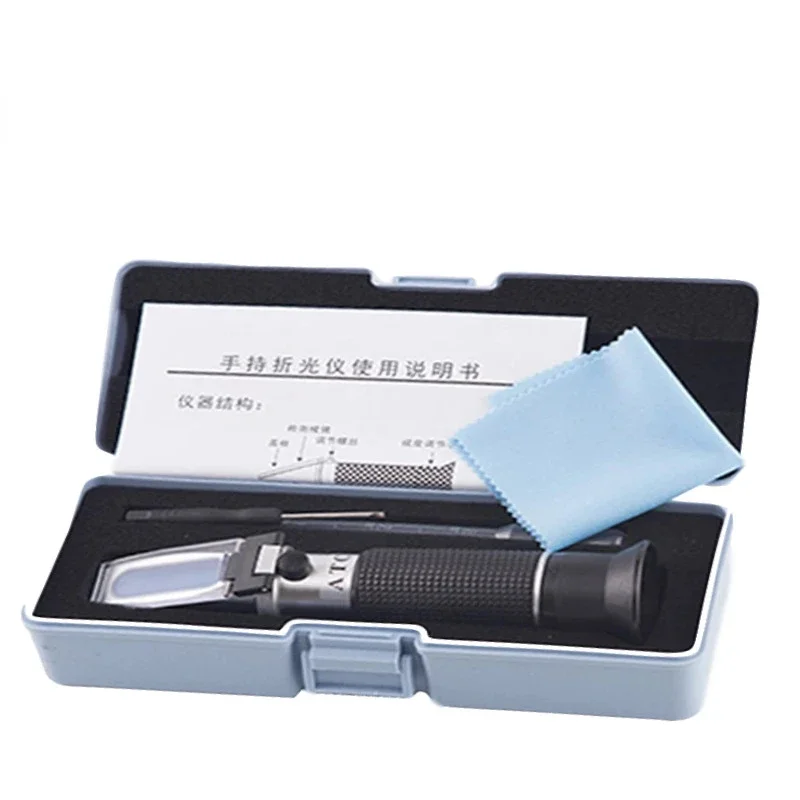 ATC HandHeld Car Refractometer Vehicle Urea Tester 1-1.4 Battery Acid Engine Coolant Automotive Antifreez Fluid Test Tool