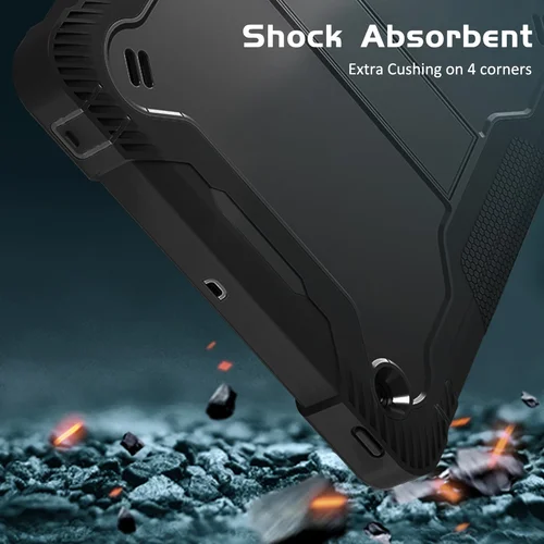 Imagen 2 del producto Funda para IPad 11 11th 2025 10th Air 11 2024 4 5 Pro 11 12,9 2022 10,2 7th 8th 9th 9,7 5th 6th Mini 5 6 7 niños cubierta a prueba de golpes